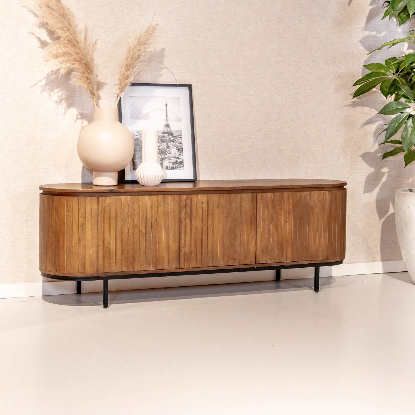 TV-Meubel Noor | Naturel Mangohout