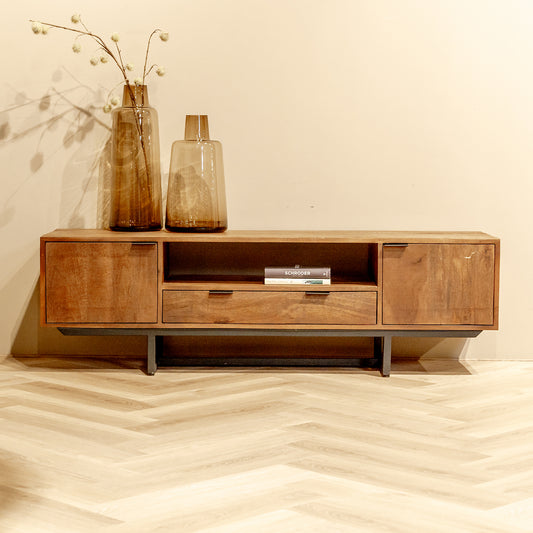 TV-Meubel Valdez | Naturel Mangohout