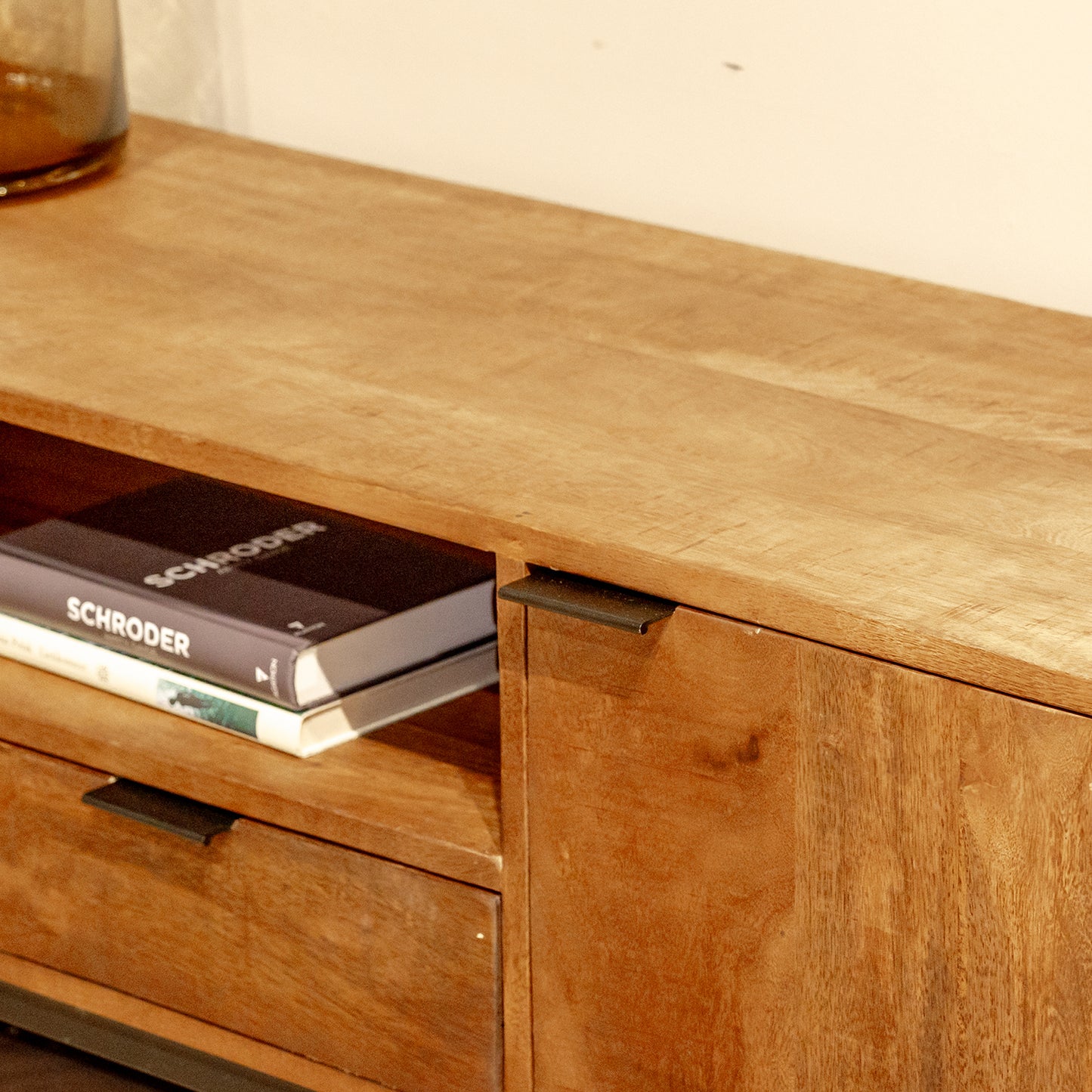 TV-Meubel Valdez | Naturel Mangohout