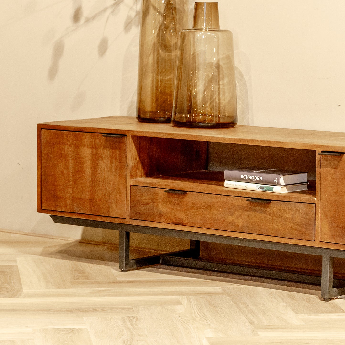 TV-Meubel Valdez | Naturel Mangohout