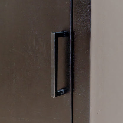 Vakkenkast Jaxx | 60 cm | Zwart Mangohout