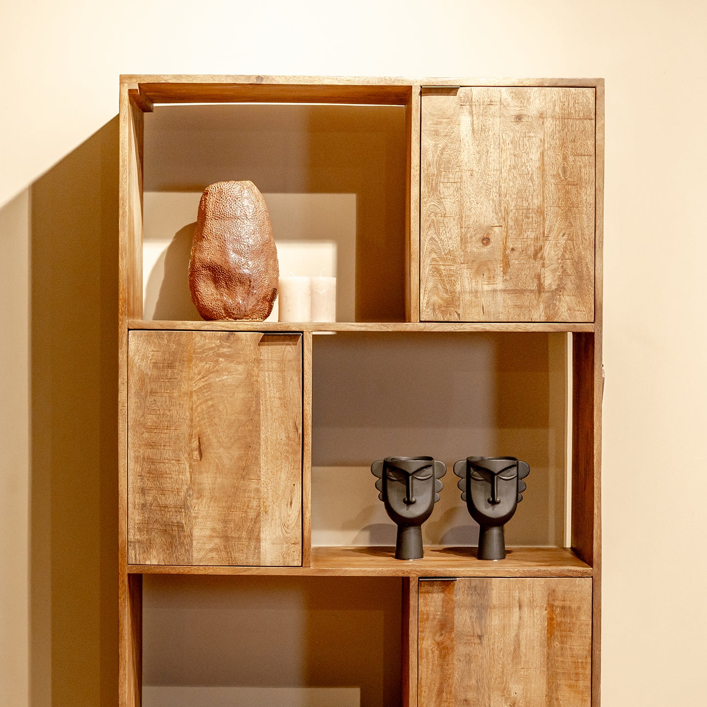 Vakkenkast Valdez | Naturel Mangohout