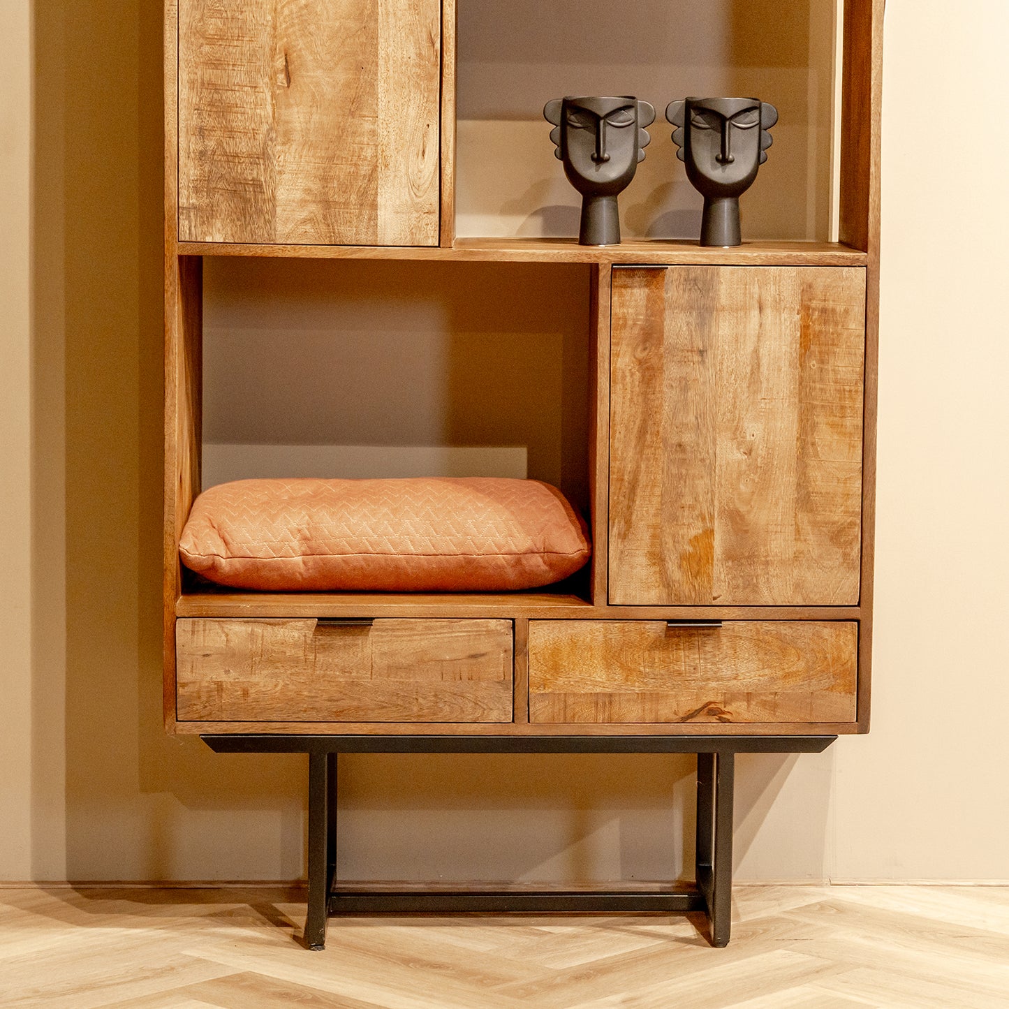 Vakkenkast Valdez | Naturel Mangohout