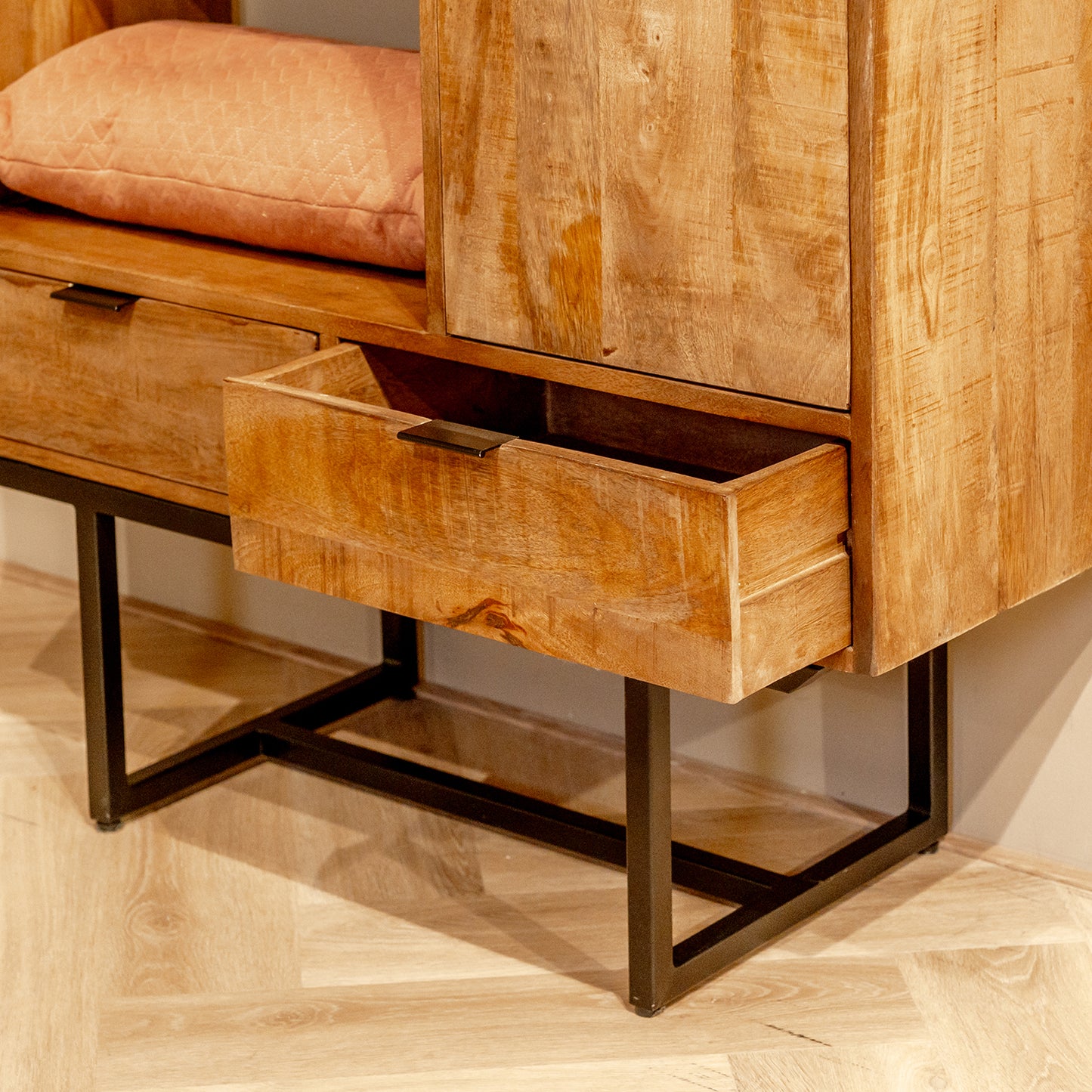 Vakkenkast Valdez | Naturel Mangohout