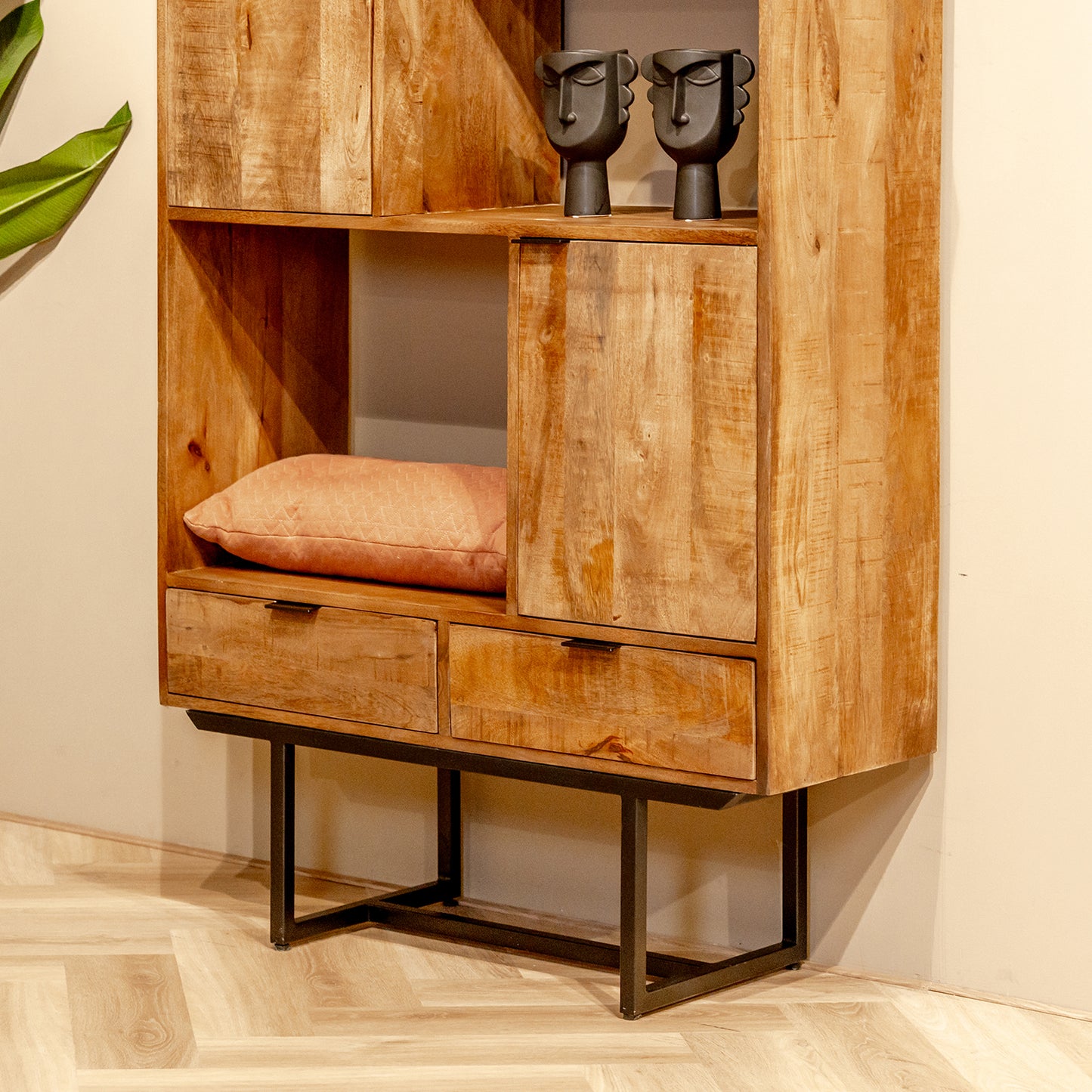 Vakkenkast Valdez | Naturel Mangohout