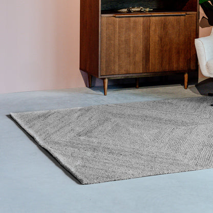 Vloerkleed Blendy | Taupe Wol | 200x300 cm