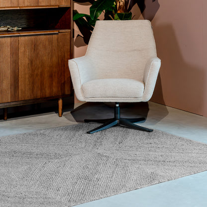 Vloerkleed Blendy | Taupe Wol | 200x300 cm