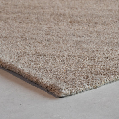 Vloerkleed Blendy | Taupe Wol | 160x230 cm