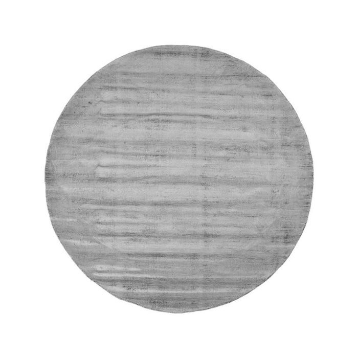 Vloerkleed Velvy | Rond | Grijs | 200x200 cm
