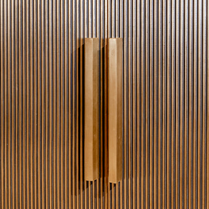 Wandkast Ironville | 182 cm Hoog | Goud