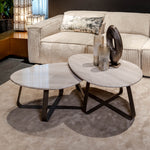 Salontafel Muka | Wit Marmer