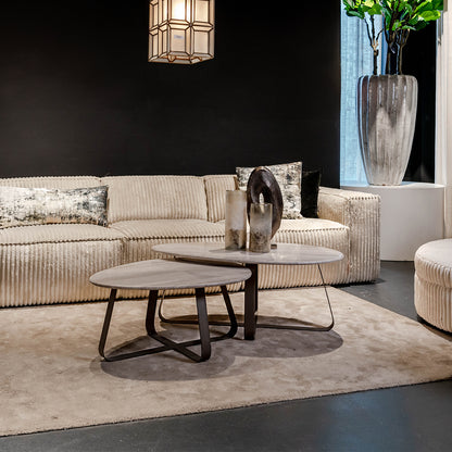 Salontafel Muka | Wit Marmer