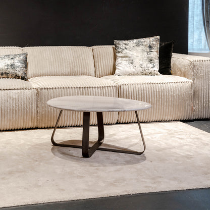 Salontafel Muka | Wit Marmer