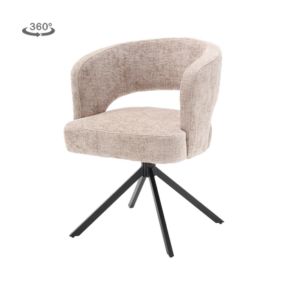 Eetkamerstoel Mura | Beige Stof