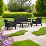 Loungeset Alexia | Zwart