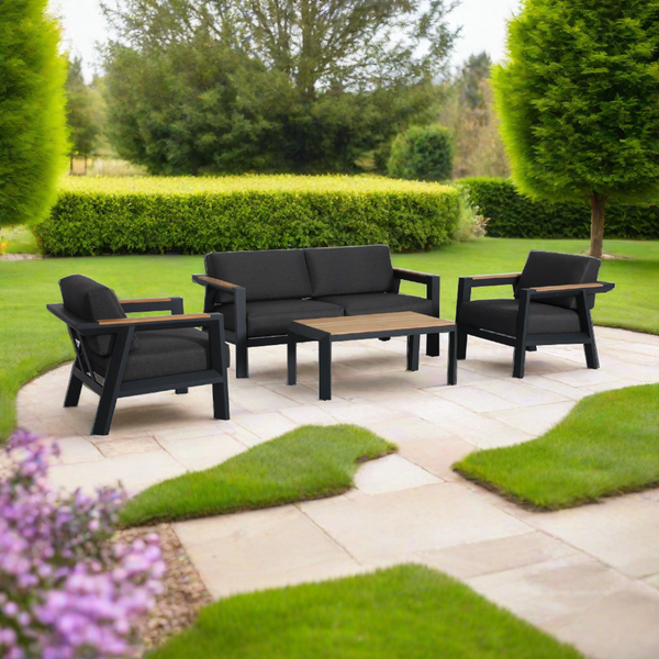 Loungeset Alexia | Zwart