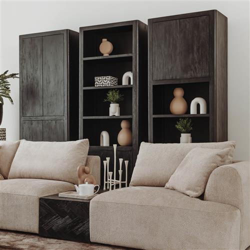 Bijzettafel Ziano | Zwart Hout