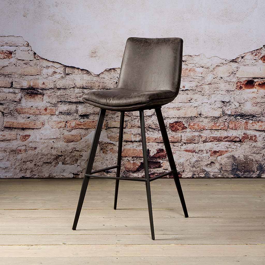 Barkruk Pamplona | Fabric T- Antraciet