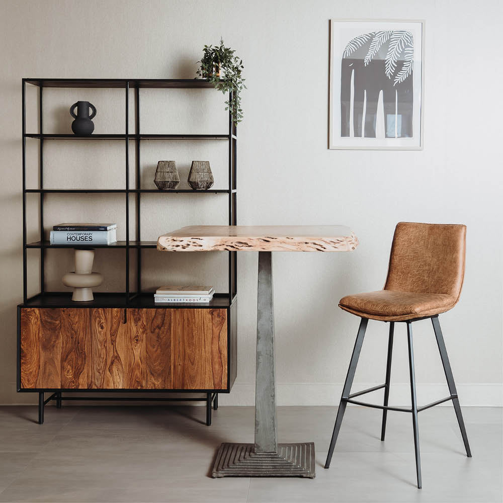 Barkruk Pamplona | Fabric T- Cognac