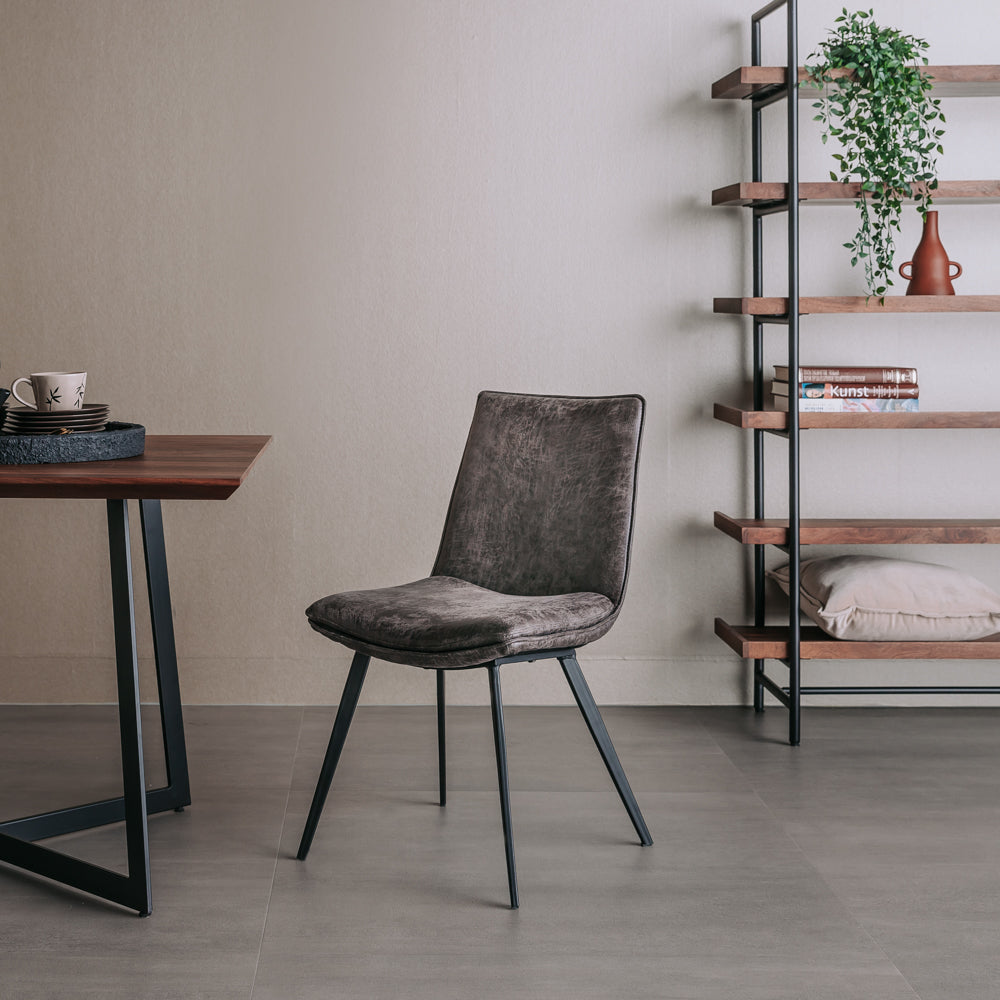 Eetkamerstoel Pamplona | Fabric T- Antraciet