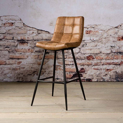 Barkruk Navarra | Fabric T- Cognac