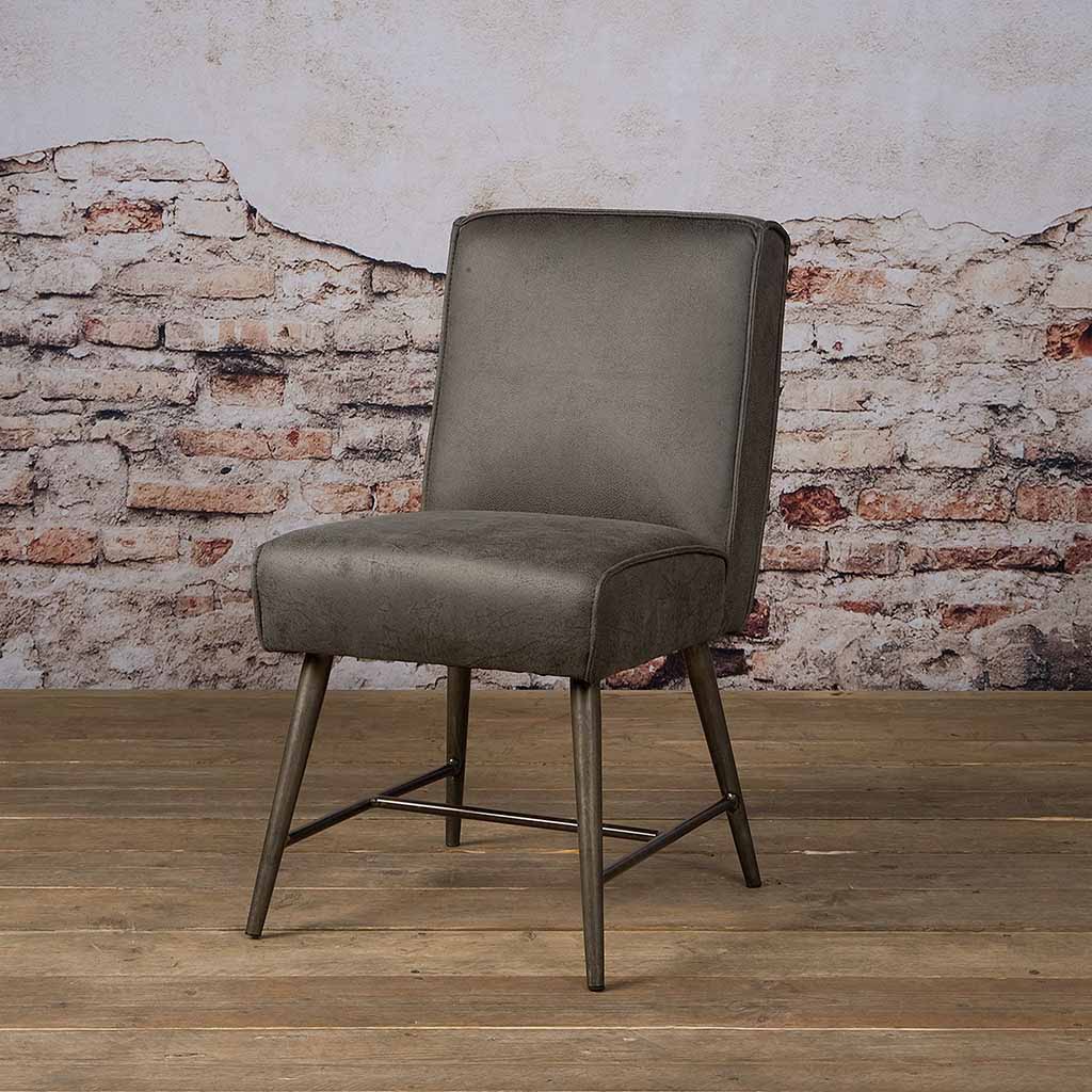 Eetkamerstoel Belmonte | Fabric Cherokee Grijs