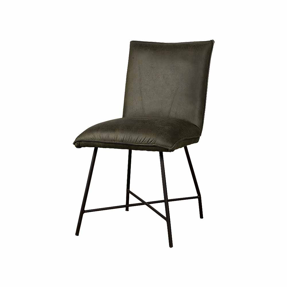 Eetkamerstoel Trofa | Fabric Amazon Groen