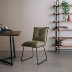 Eetkamerstoel Seda | Fabric Cherokee Groen