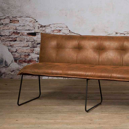 Eetkamerbank Seda | Fabric Cherokee Cognac