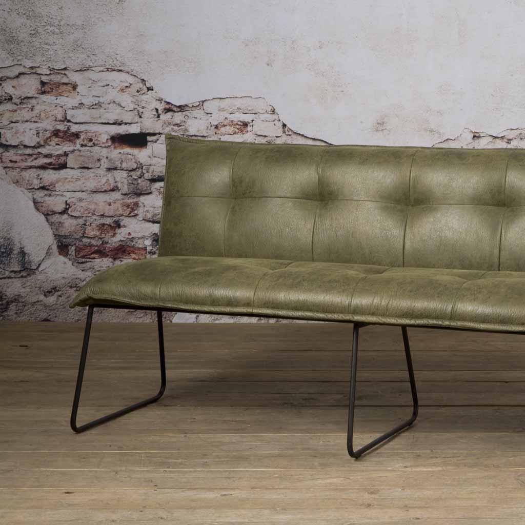 Eetkamerbank Seda | Fabric Cherokee Groen