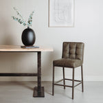 Barkruk Vasco | Fabric Amazon Groen