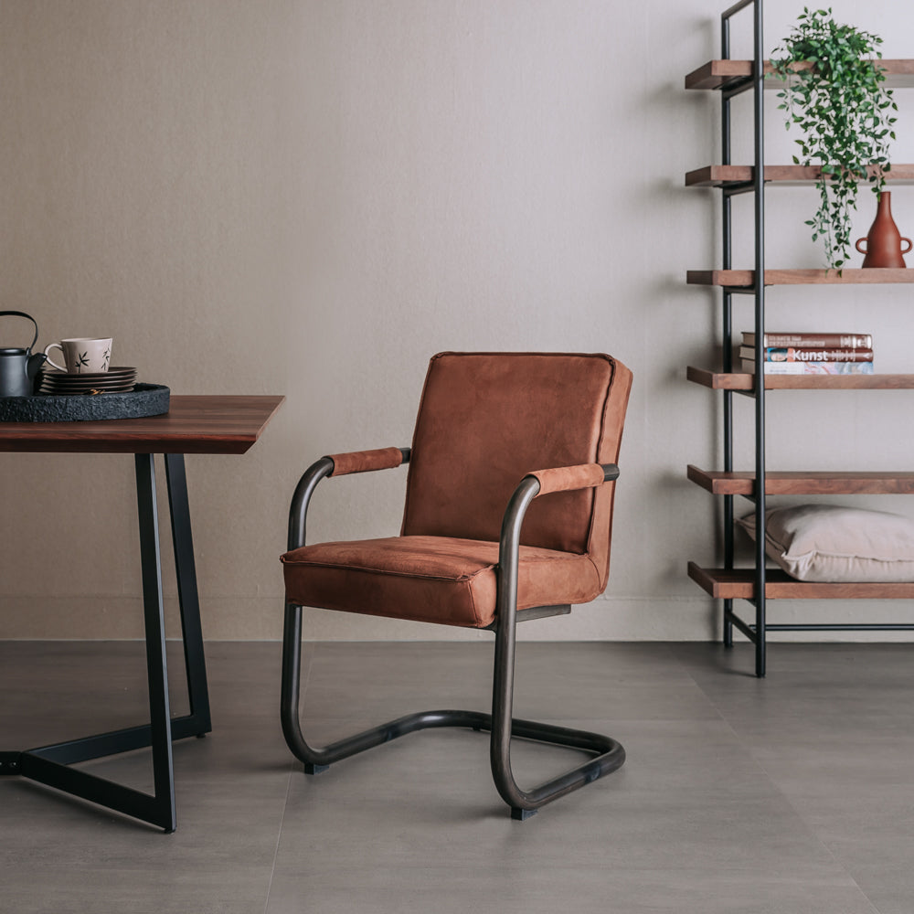 Eetkamerstoel Volano Cognac