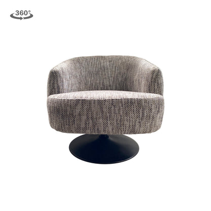 Draaifauteuil Barga | Grijze Stof