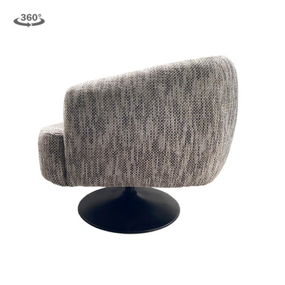 Draaifauteuil Barga | Grijze Stof