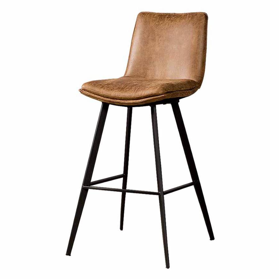 Barkruk Pamplona | Fabric T- Cognac