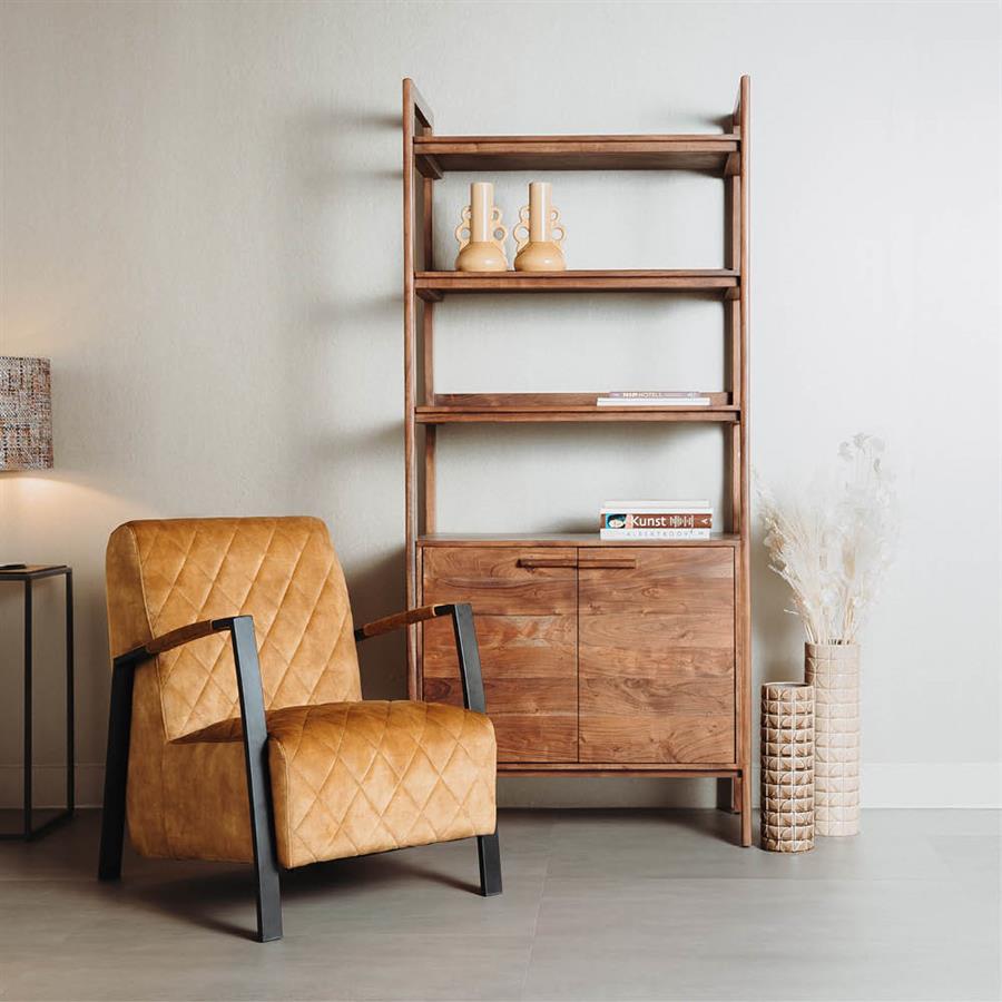 Fauteuil Villa | Velvet Geel