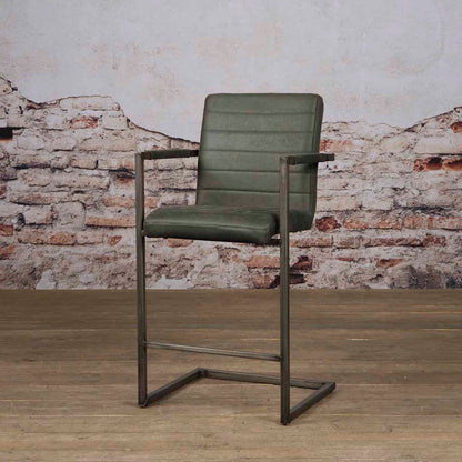 Barkruk Rocca | Bullstof Antraciet