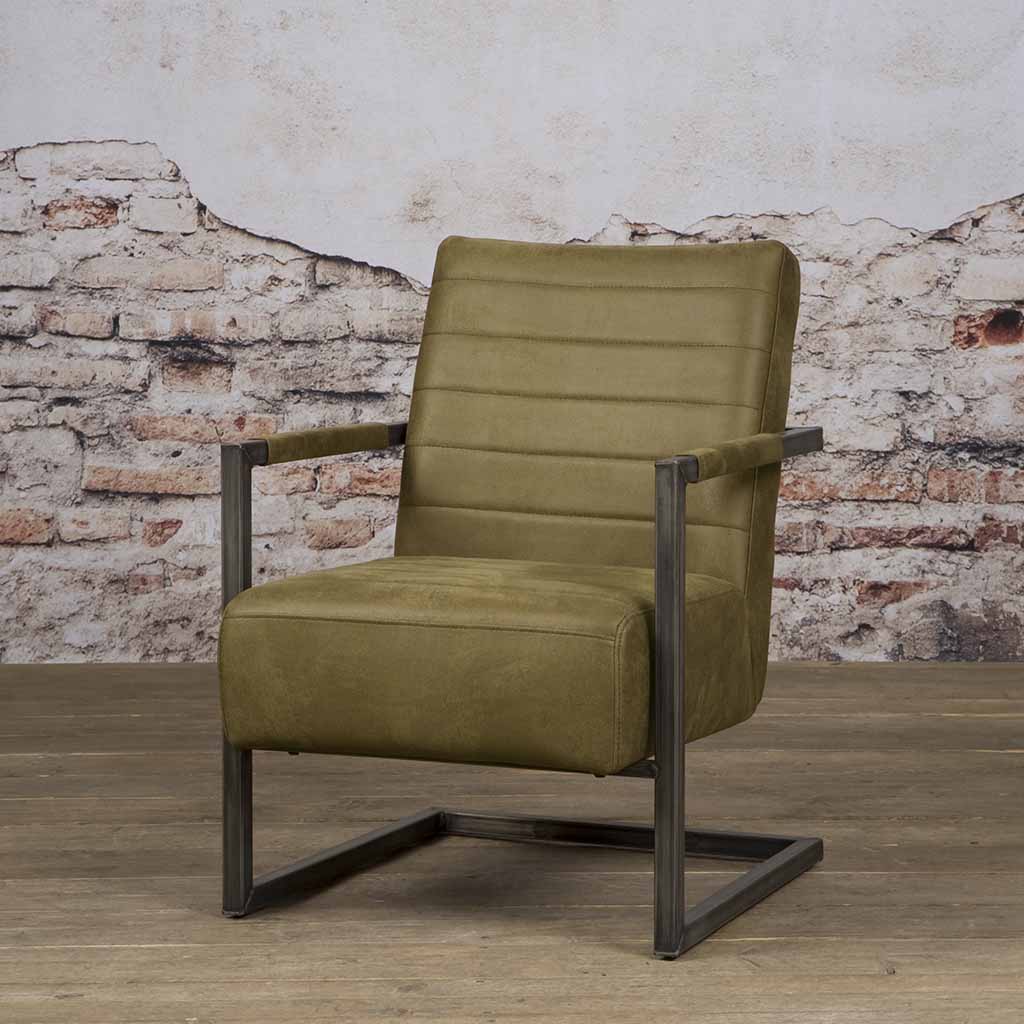 Fauteuil Rocca | Bullstof Groen