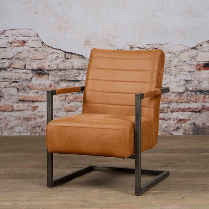 Fauteuil Rocca | Bullstof Cognac