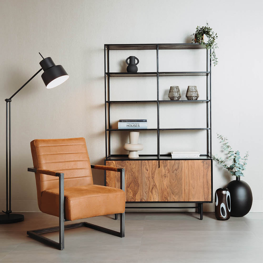 Fauteuil Rocca | Bullstof Cognac