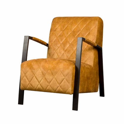Fauteuil Villa | Velvet Geel