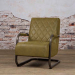 Fauteuil Civo | Microvezel Groen