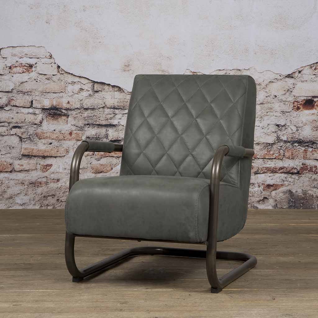 Fauteuil Civo | Microvezel Antraciet