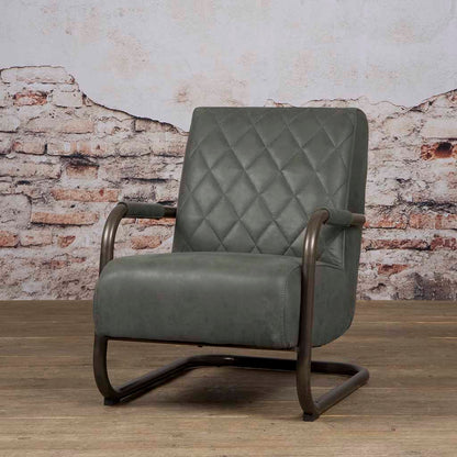 Fauteuil Civo | Microvezel Antraciet