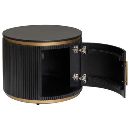 Salontafel Rivello | Zwart Mangohout