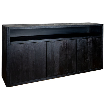 Dressoir Tenna | Zwart Mangohout
