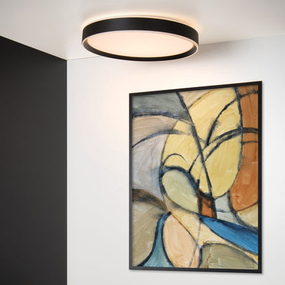 Plafonnière Nuria | Ø | Zwart