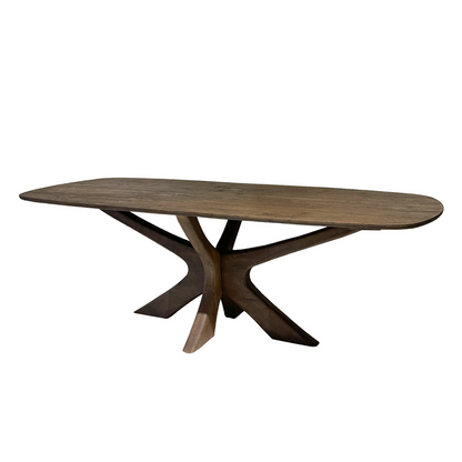 Eettafel Brix Montreaux | Bruin Mangohout
