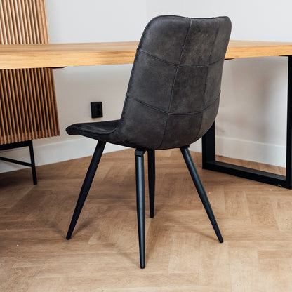 Eetkamerstoel Peak | Antraciet