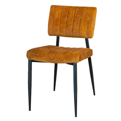 Eetkamerstoel Ivan | Velvet | Magazijn leegverkoop